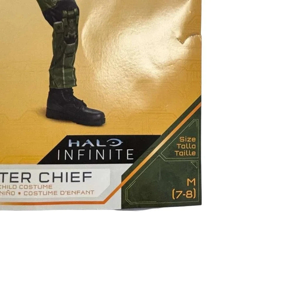 Halo Infinite Master Chief Child Costume Size M (7–8) Official Disguise Licensed - Picture 8 of 8